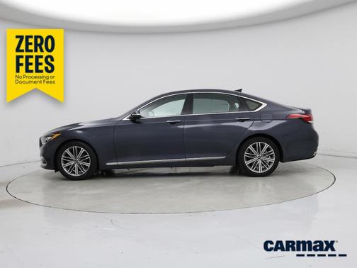 Blue 2018 Genesis G80