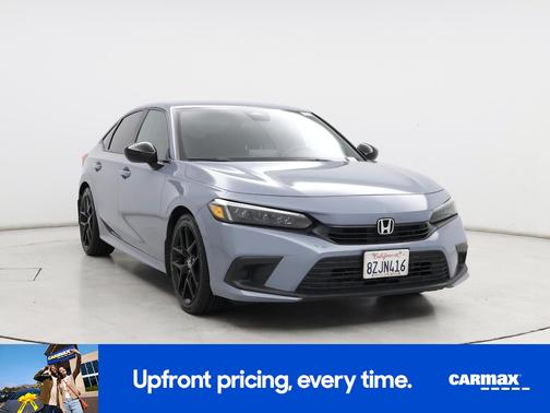 Gray 2022 Honda Civic Sport