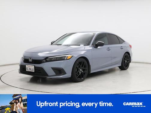 Gray 2022 Honda Civic Sport