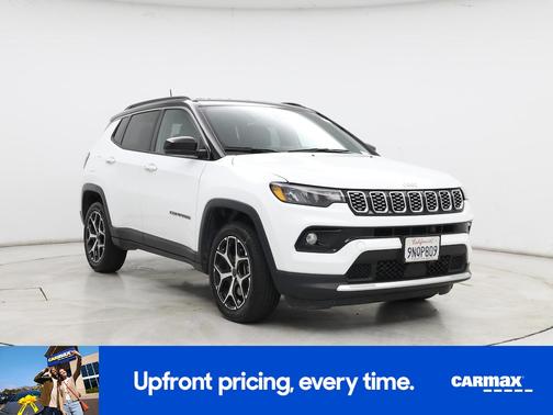 White 2025 Jeep Compass Limited