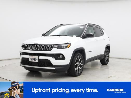 White 2025 Jeep Compass Limited