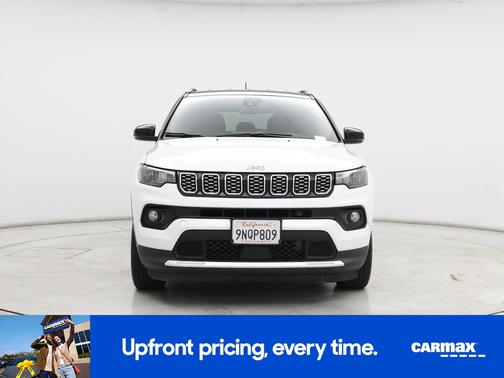 White 2025 Jeep Compass Limited