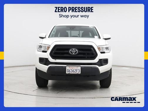 White 2021 Toyota Tacoma SR