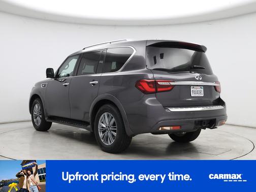 Gray 2024 INFINITI QX80 Luxe