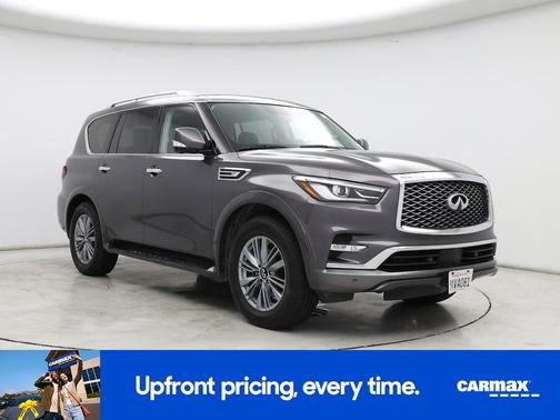 Gray 2024 INFINITI QX80 Luxe