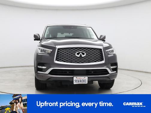Gray 2024 INFINITI QX80 Luxe