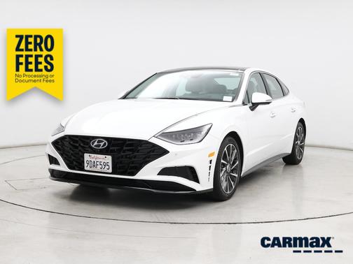 White 2023 Hyundai SONATA Limited