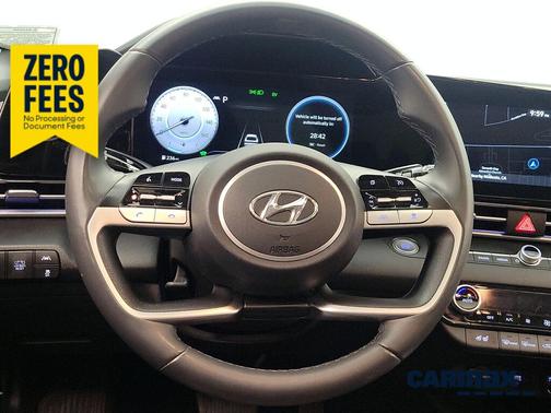 Blue 2023 Hyundai ELANTRA HEV Limited