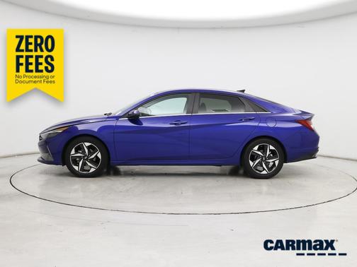 Blue 2023 Hyundai ELANTRA HEV Limited