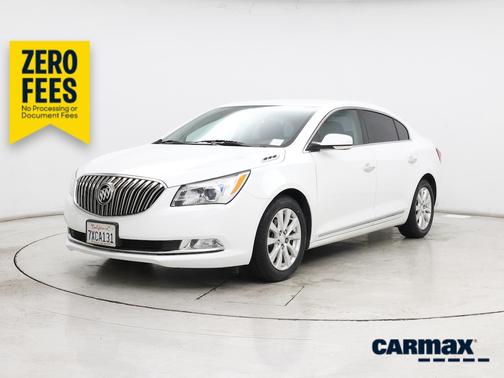 White 2015 Buick LaCrosse Leather