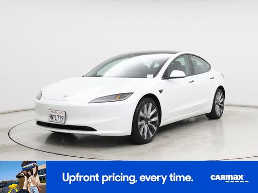 White 2024 Tesla Model 3 Long Range
