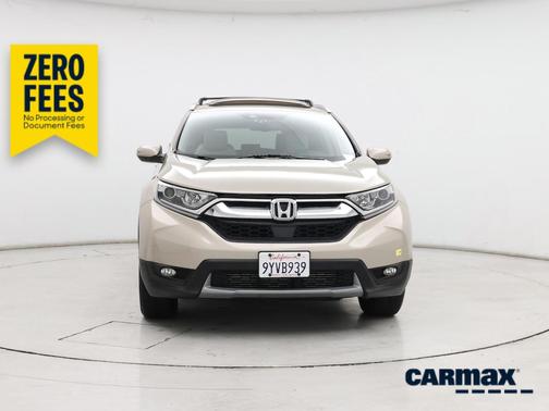 Tan 2018 Honda CR-V EX-L