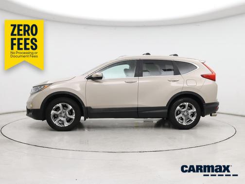 Tan 2018 Honda CR-V EX-L