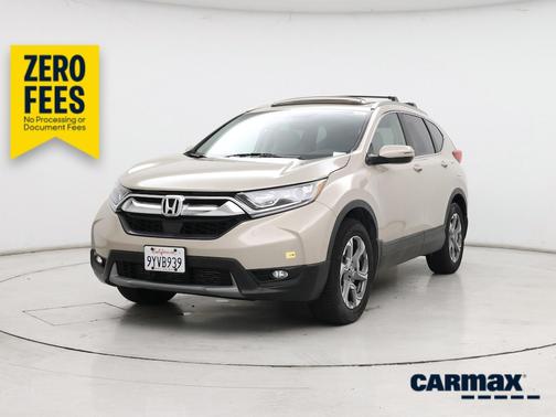 Tan 2018 Honda CR-V EX-L