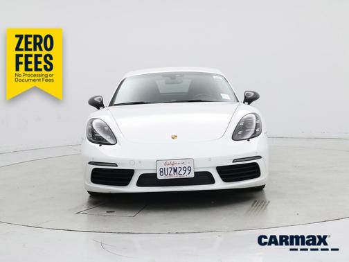 White 2021 Porsche 718 Cayman T