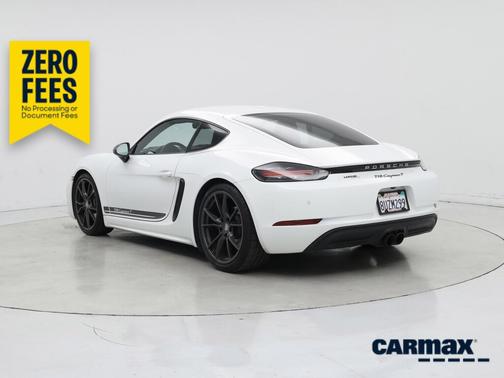 White 2021 Porsche 718 Cayman T
