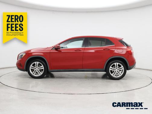 Red 2017 Mercedes-Benz GLA 250