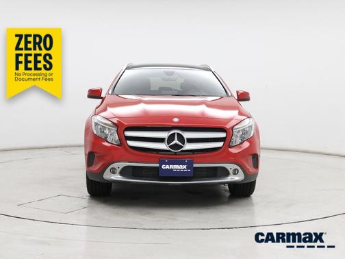 Red 2017 Mercedes-Benz GLA 250