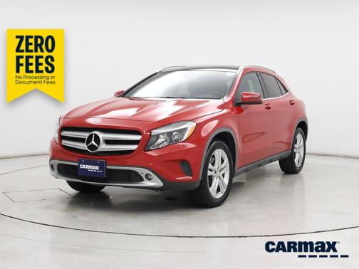 Red 2017 Mercedes-Benz GLA 250