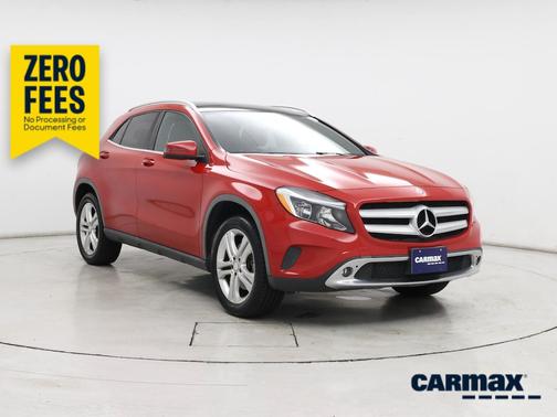 Red 2017 Mercedes-Benz GLA 250