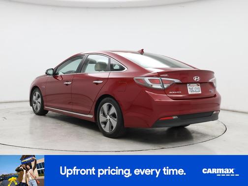 Red 2016 Hyundai SONATA Hybrid Limited