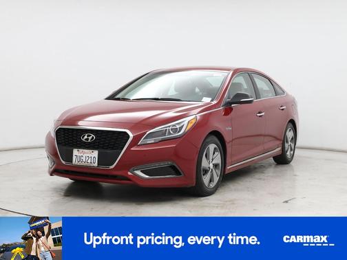 Red 2016 Hyundai SONATA Hybrid Limited