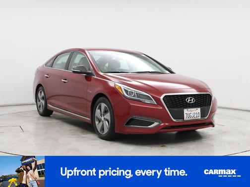 Red 2016 Hyundai SONATA Hybrid Limited
