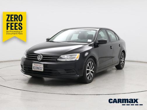 Black 2016 Volkswagen Jetta SE