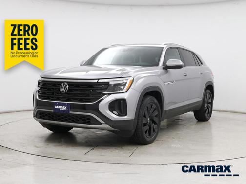 Silver 2024 Volkswagen Atlas Cross Sport SE w/Tech