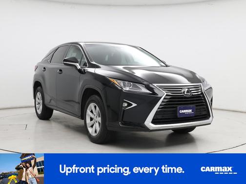 Black 2017 Lexus RX 350