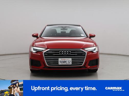 Red 2022 Audi A6 Premium Plus
