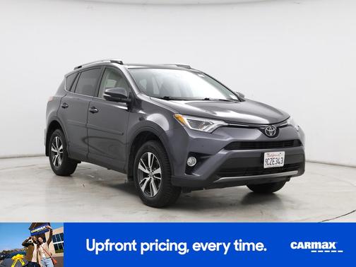 Gray 2017 Toyota RAV4 XLE