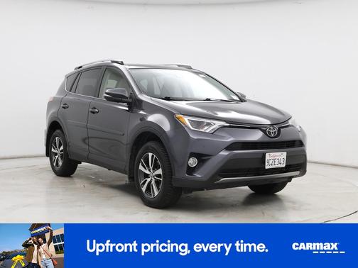 Gray 2017 Toyota RAV4 XLE