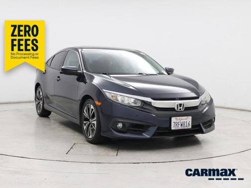 Gray 2016 Honda Civic EX-T