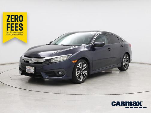 Gray 2016 Honda Civic EX-T