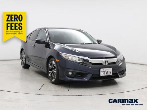 Gray 2016 Honda Civic EX-T