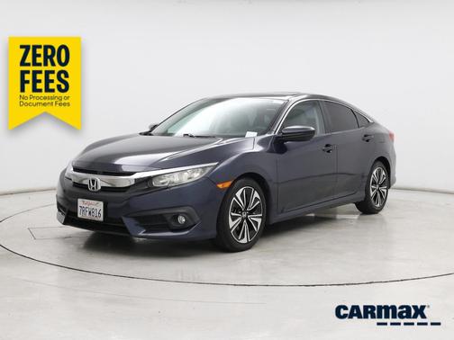 Gray 2016 Honda Civic EX-T