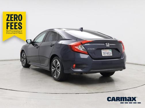 Gray 2016 Honda Civic EX-T