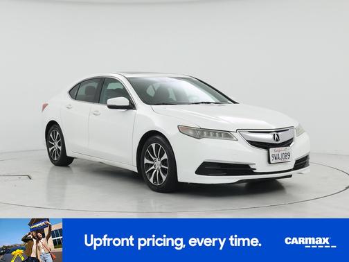 White 2015 Acura TLX