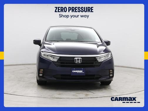 Blue 2021 Honda Odyssey EX