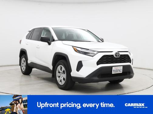 White 2025 Toyota RAV4 LE