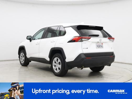 White 2025 Toyota RAV4 LE