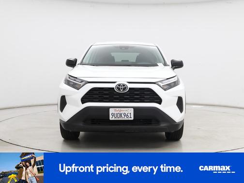 White 2025 Toyota RAV4 LE