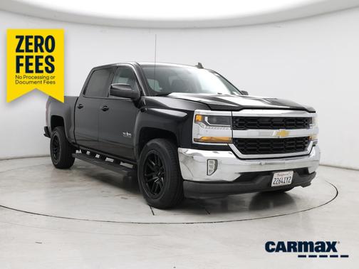 Black 2017 Chevrolet Silverado 1500 LT