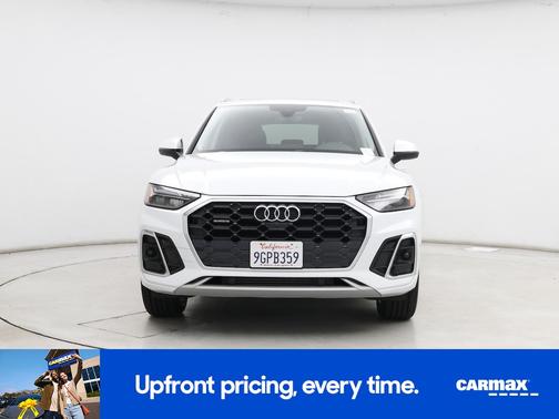 White 2023 Audi Q5 S-Line Premium