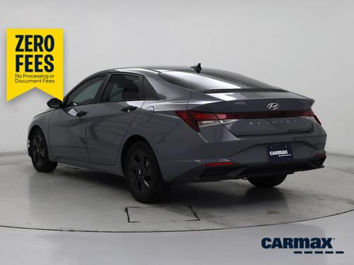 Gray 2021 Hyundai ELANTRA SEL