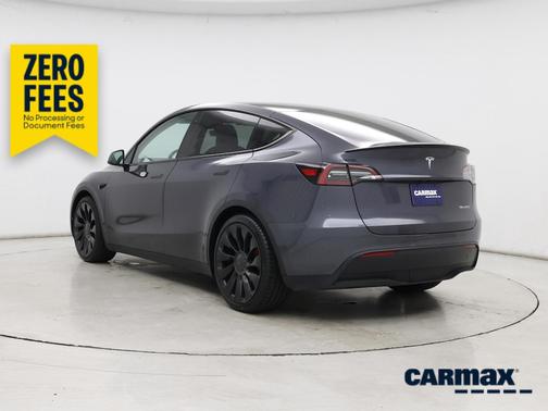 Gray 2022 Tesla Model Y Performance