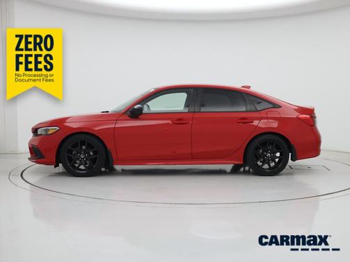 Red 2022 Honda Civic Sport