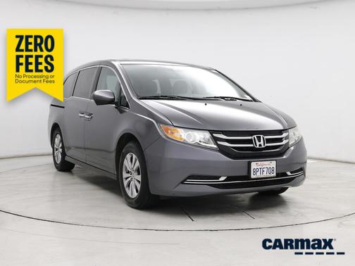 Gray 2017 Honda Odyssey EX-L