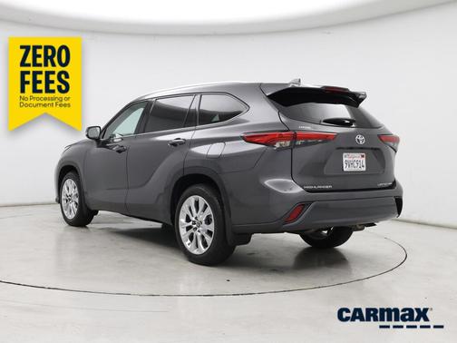 Gray 2023 Toyota Highlander Limited
